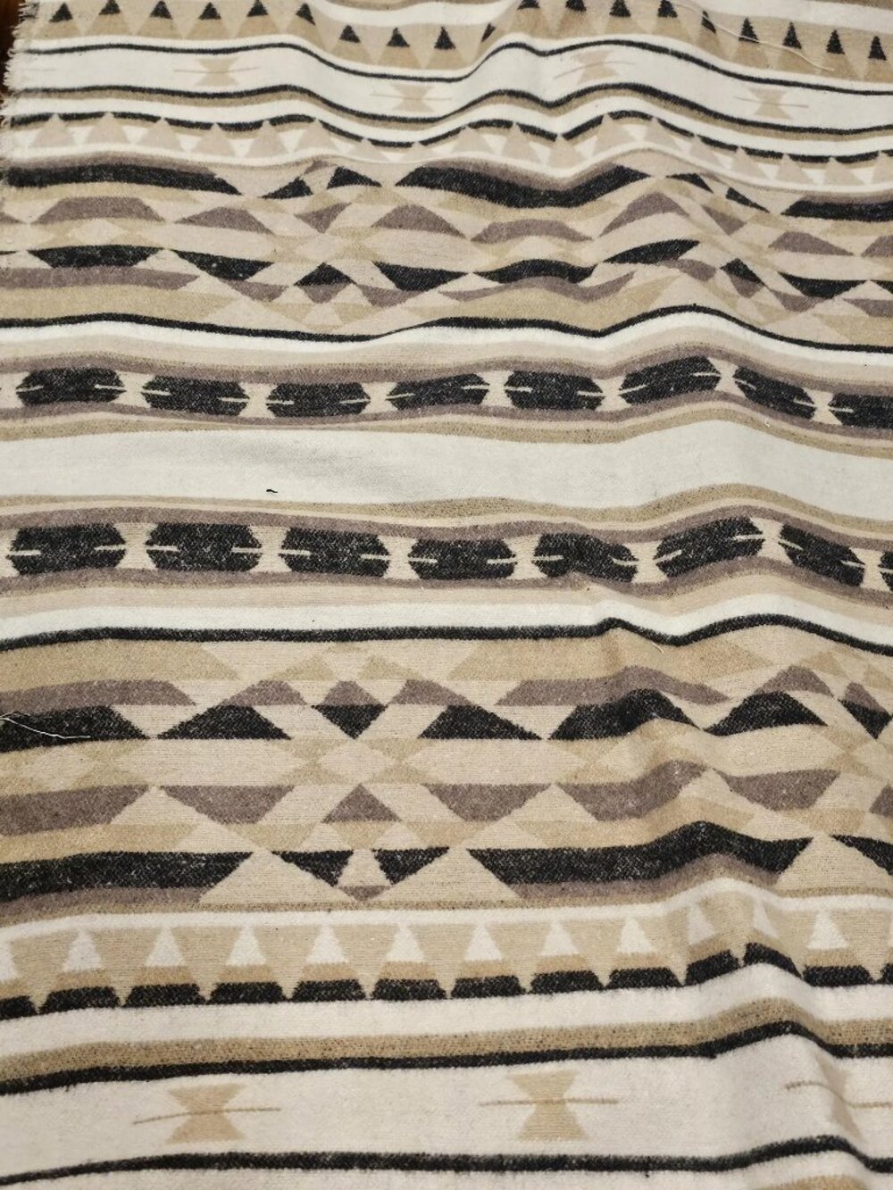3 Meters of Southwestern Woven Fleece Fabric